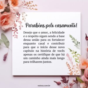 102 Mensagens de Casamento para os Noivos – NOIVOU